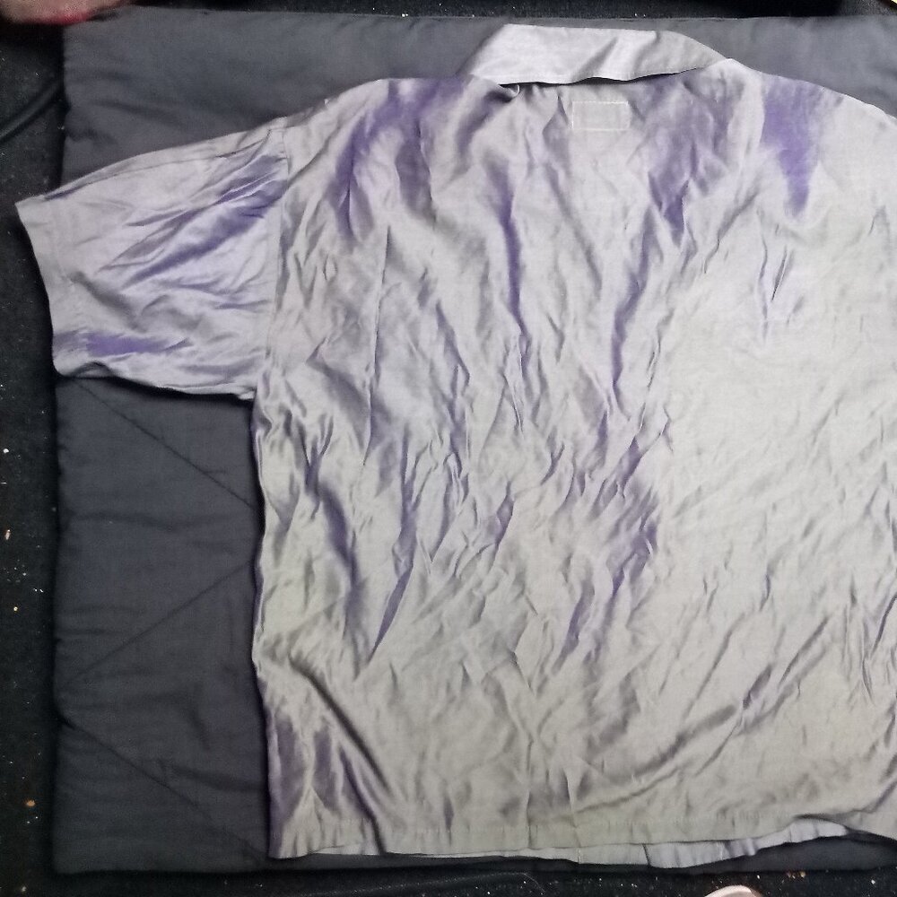 Vintage BC Ethic Lounge Iridescent Button Shirt - Picture 7 of 8